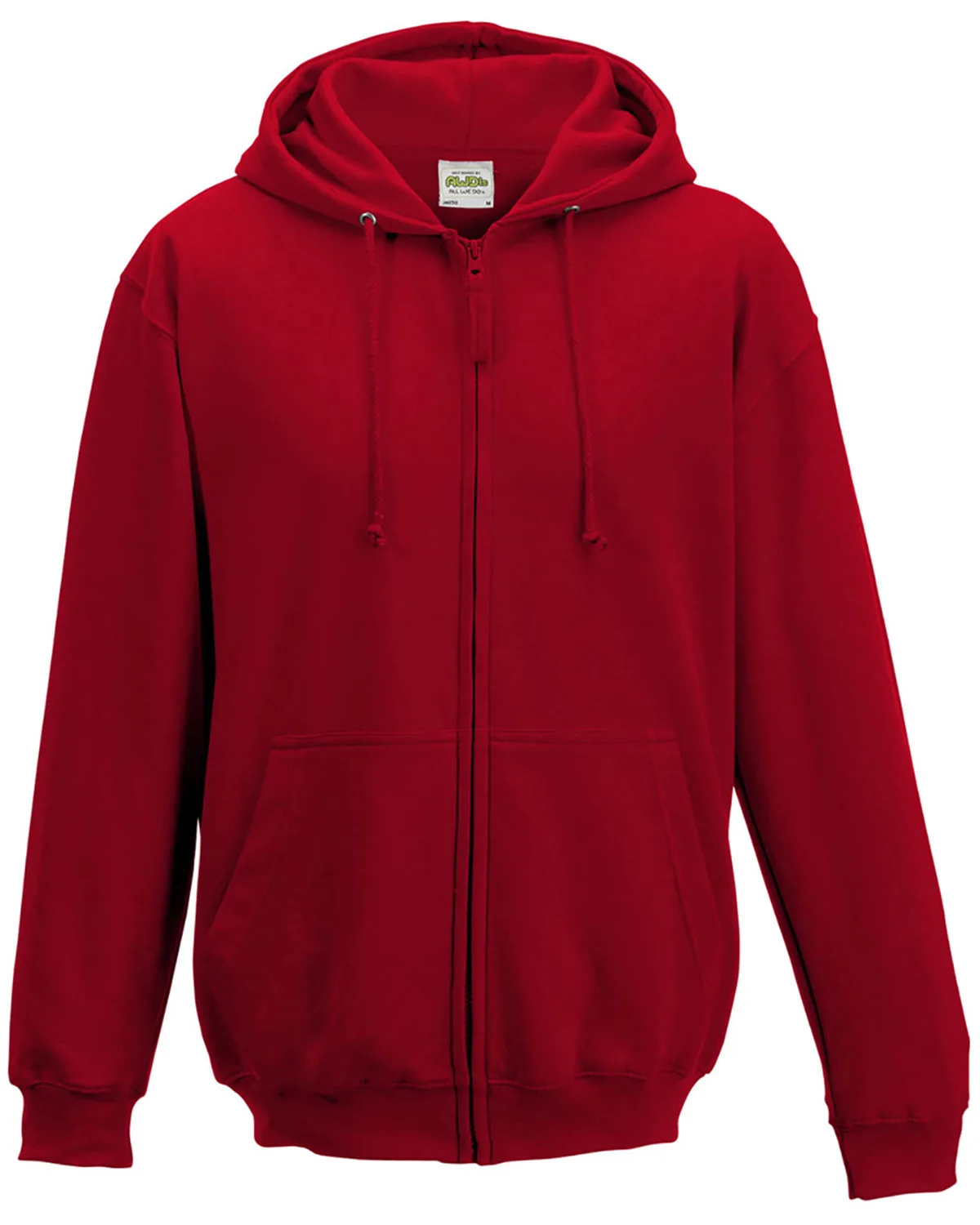 ALL WE DO is Men's Midweight College Full-Zip Hooded Sweatshirt view 3