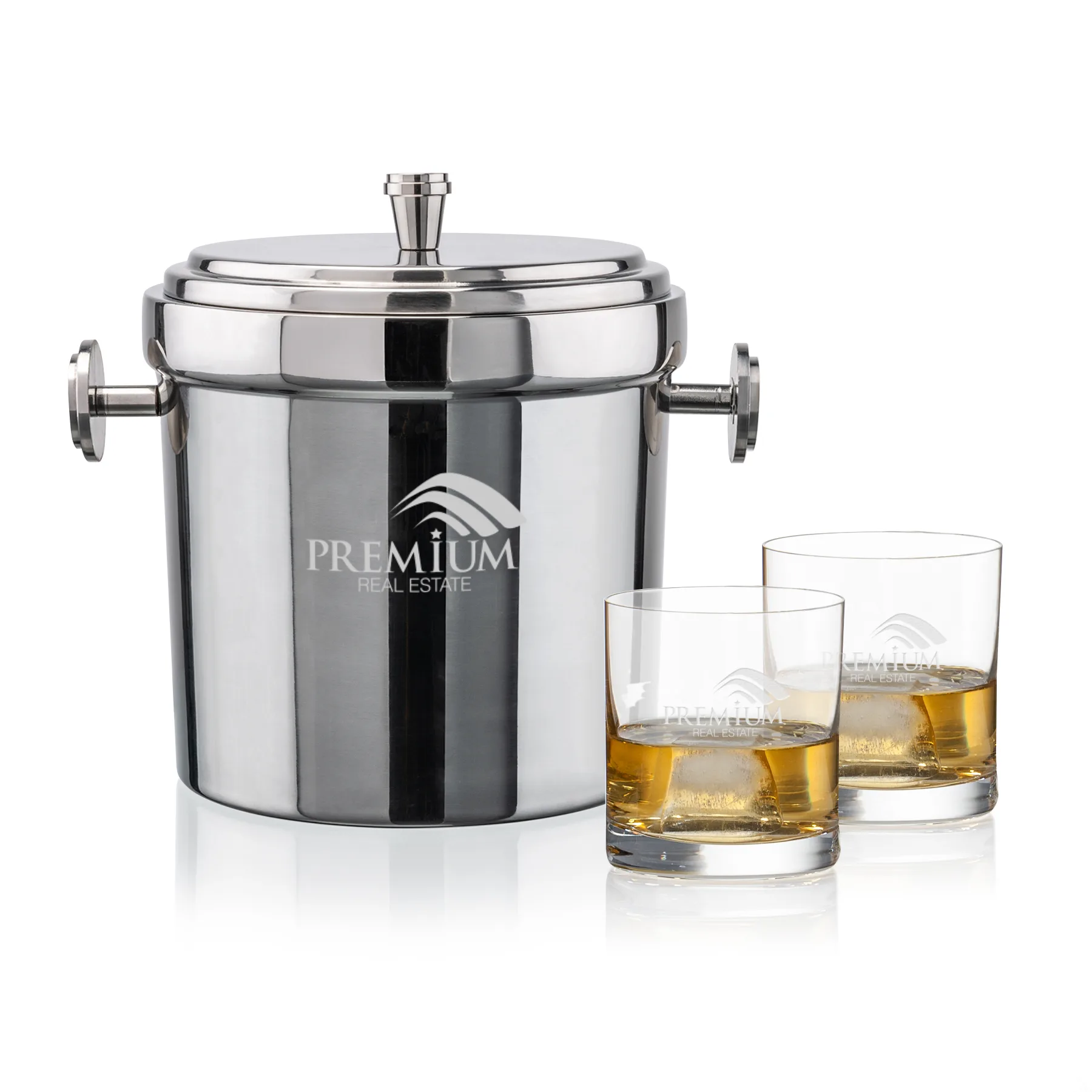 Milano Bucket Set, Laser Engraving, Set of 3