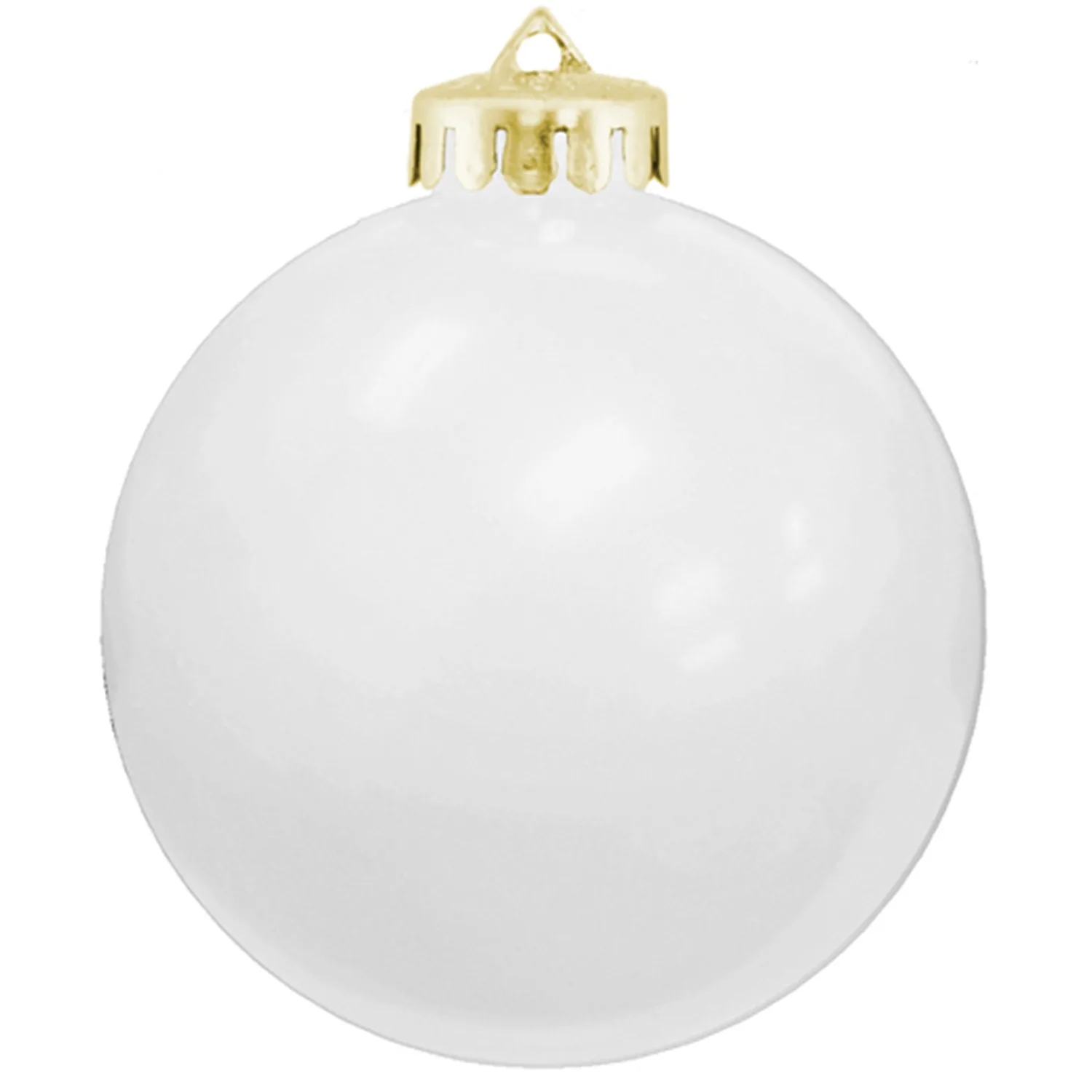 3¼" USA-Made Round Glossy Shatterproof Ornament view 3