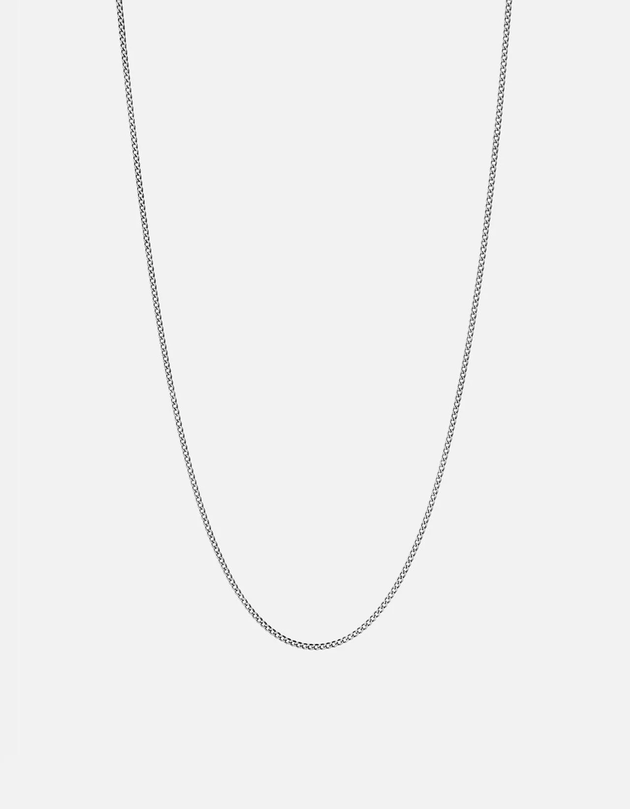 Miansai 1.3Mm Silver Chain Necklace Men's
