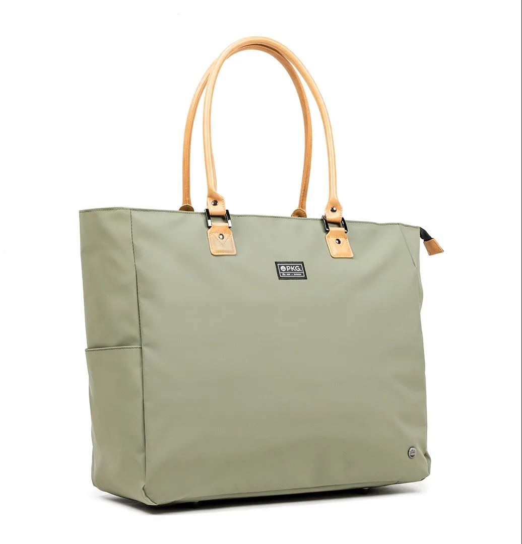PKG Pkg Georgian Recycled Tote - Tranquil Green