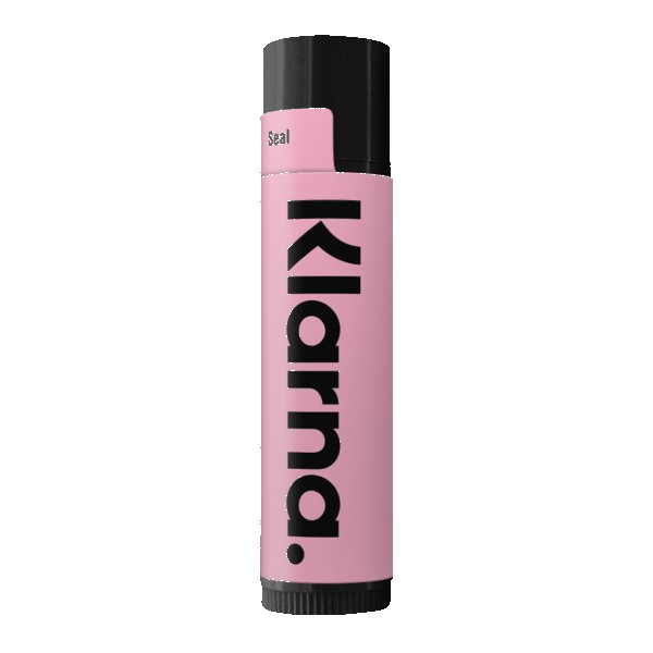 Custom SPF 30 Soy Based Lip Balm in Black Tube
