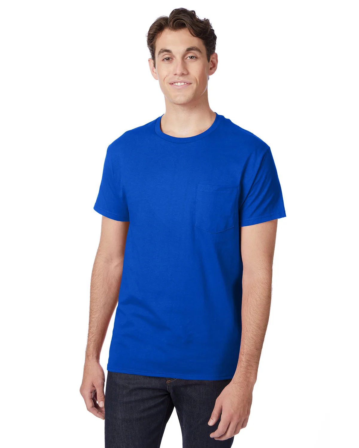 Hanes Printables Men's Authentic-T Pocket T-Shirt view 6