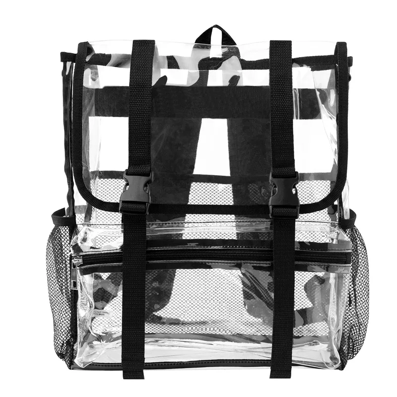 Clear Buckle Backpack view 3