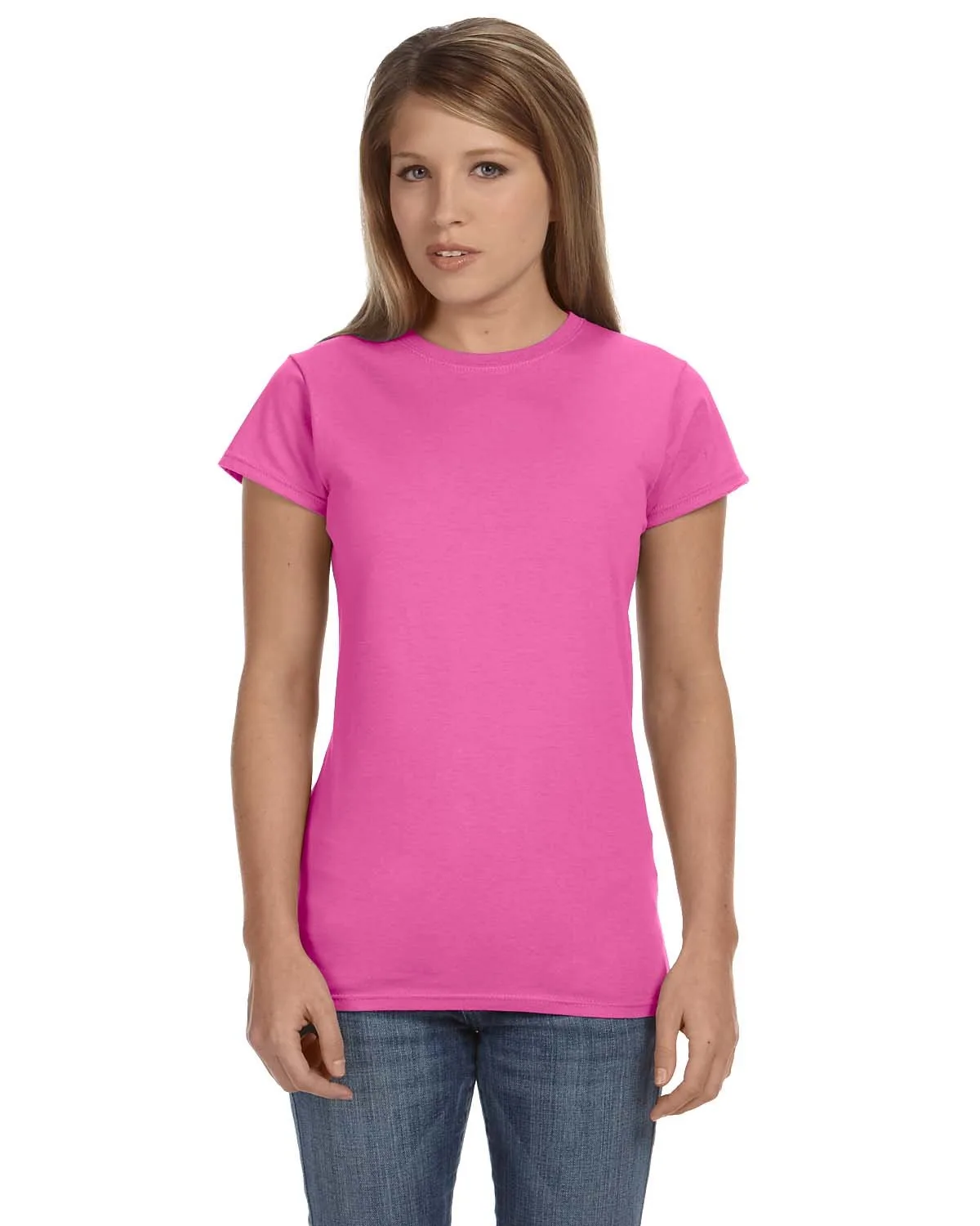 Gildan Ladies' Softstyle® Fitted T-Shirt view 3