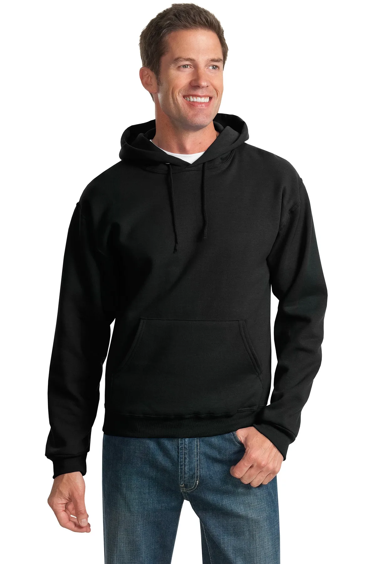 Jerzees® NuBlend® Pullover Hooded Sweatshirt. view 3