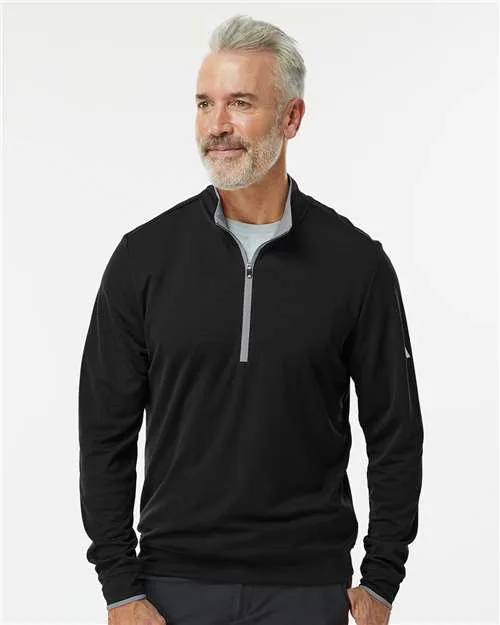 Adidas® Lightweight Quarter-Zip Pullover Shirt