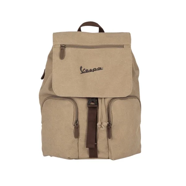 Double Barrel Canvas Backpack view 3