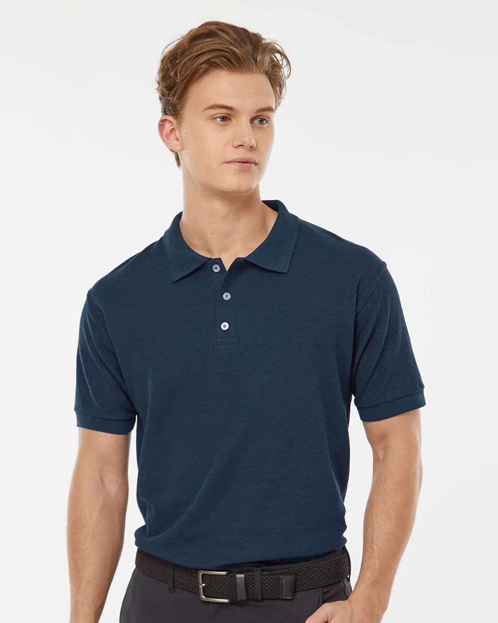 Tultex® Unisex 50/50 Sport Polo Shirt view 6