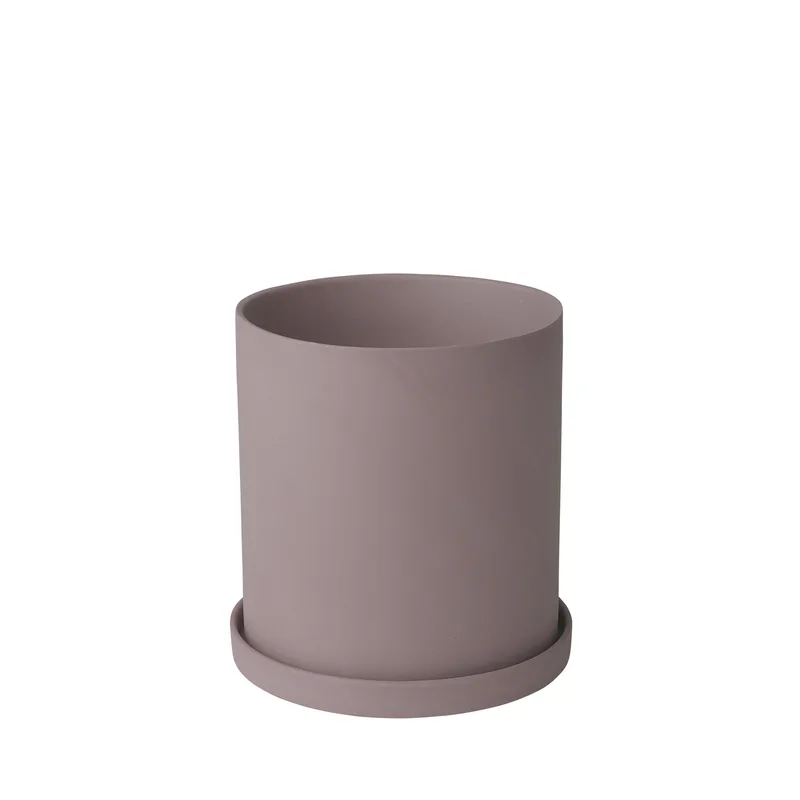 Blomus Nona Porcelain Herb Pot Medium - Bark Beige