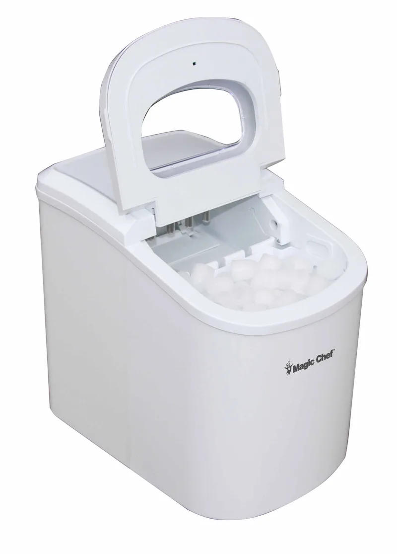 Magic Chef Portable Mini Ice Maker - White