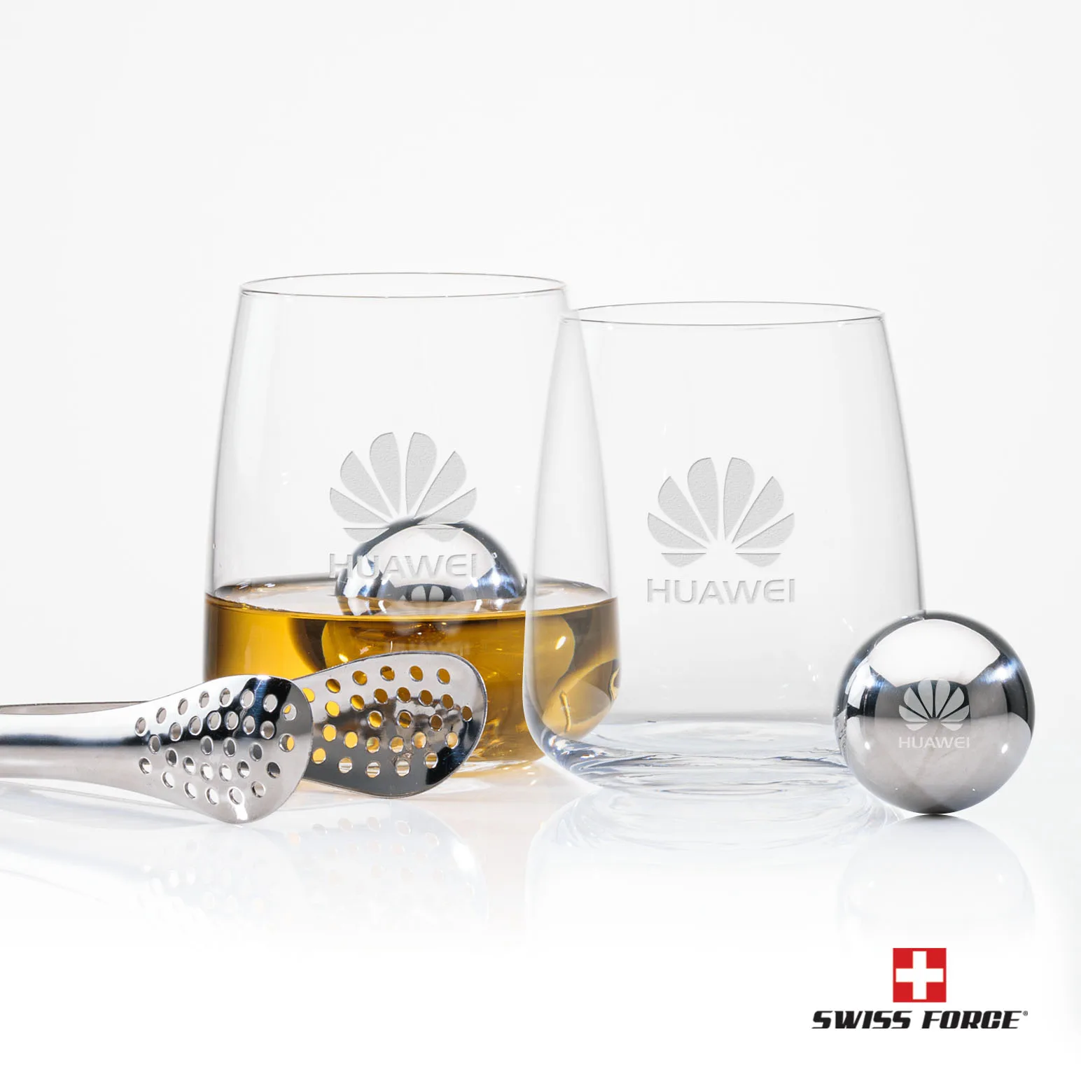 Whiskey Ball Set, Laser Engraving