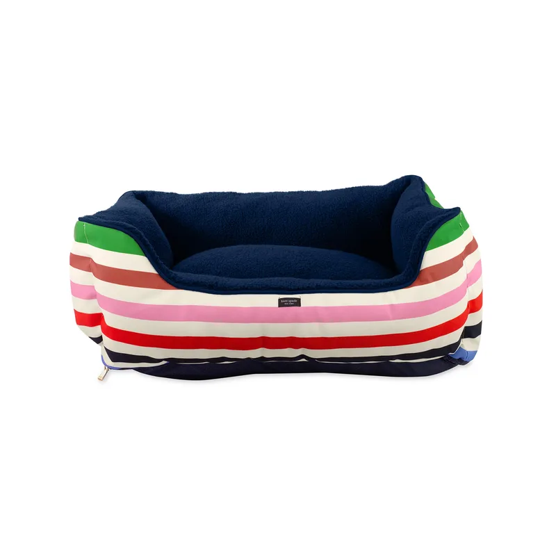 kate spade new york Pet Bed - Adventure Stripe