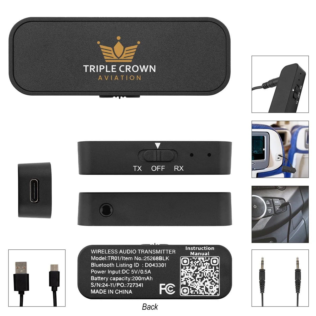 Wireless Audio Transmitter & Receiver view 2