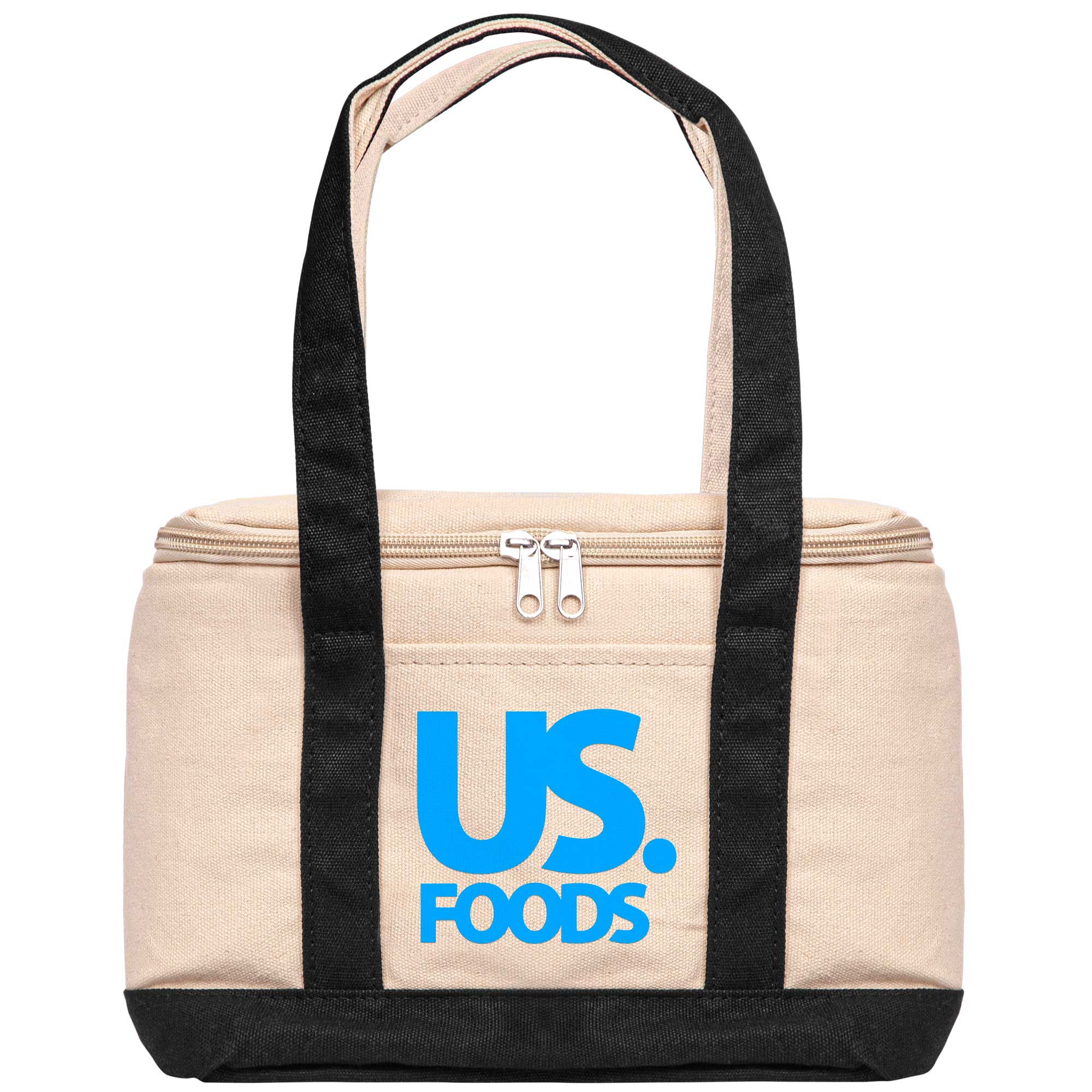 Insulated Cotton Lunch Tote view 5