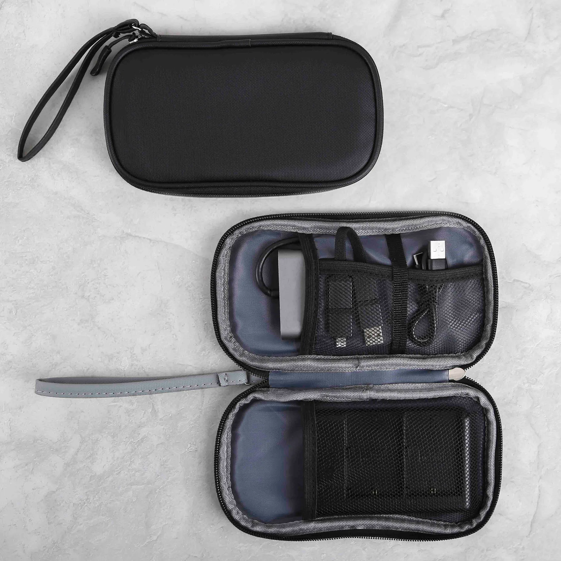 Nova Clutch 600D RPET Tech Organizer view 2