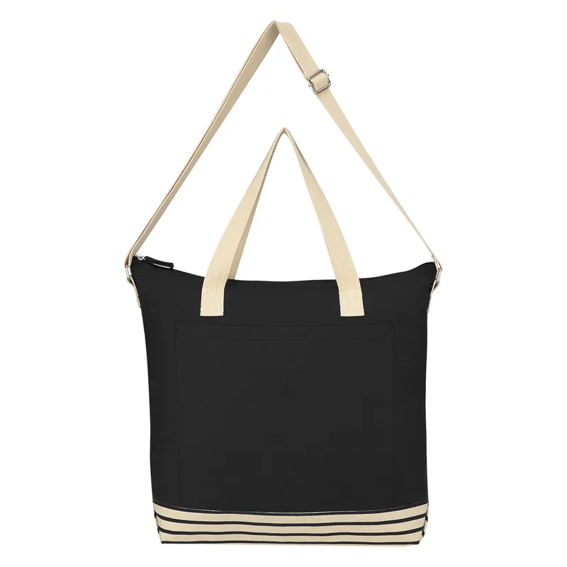 Bottom Line Cotton Tote Bag view 3