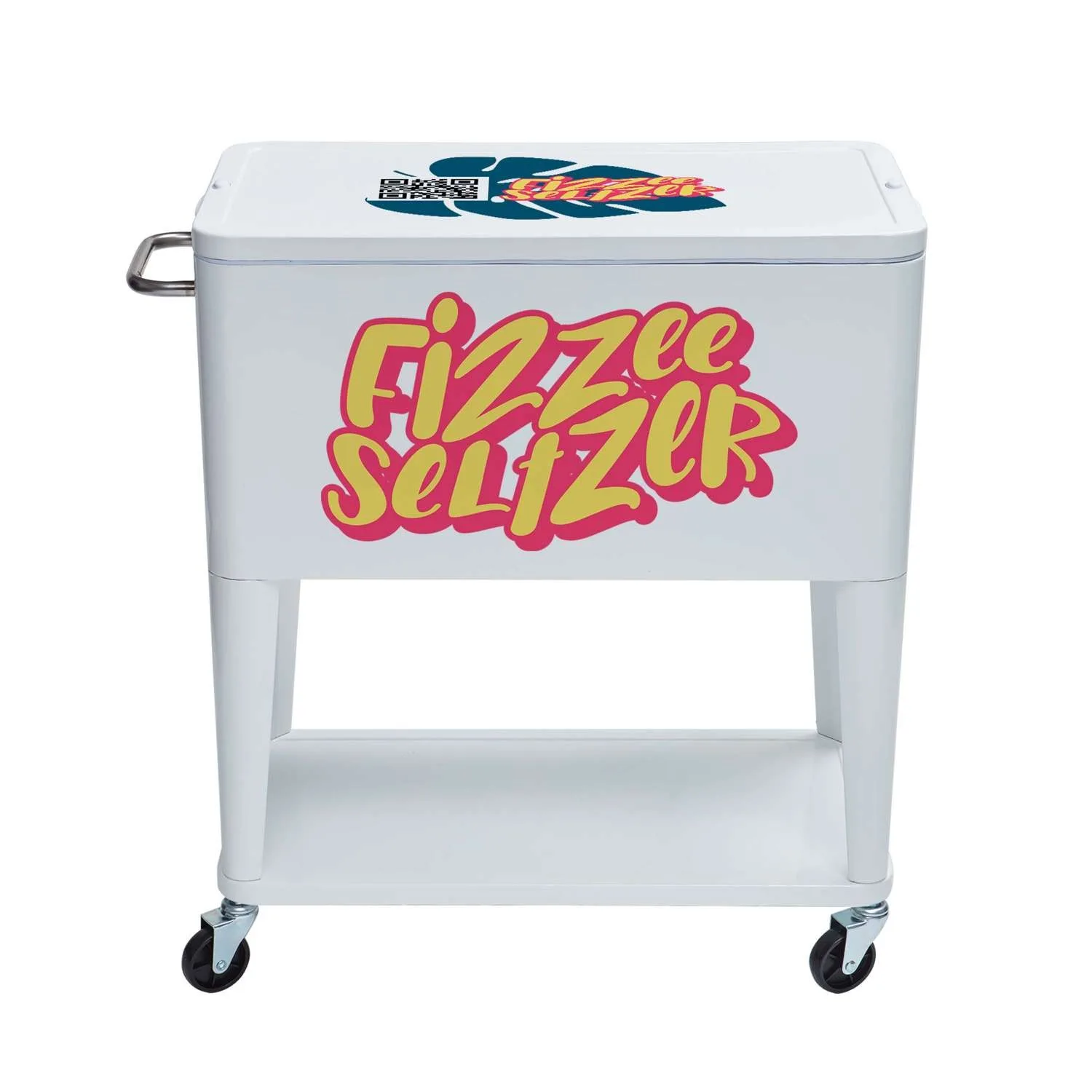 Raise the Bar Cooler, Front & Top Imprint view 5