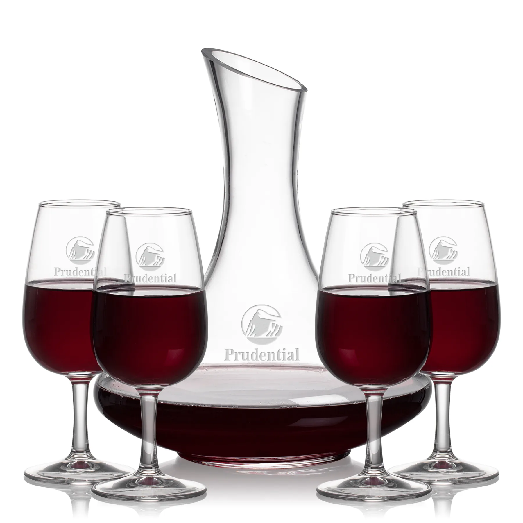 Carafe Stemmed Set, Vantage Set, Carafe & 4 Wine