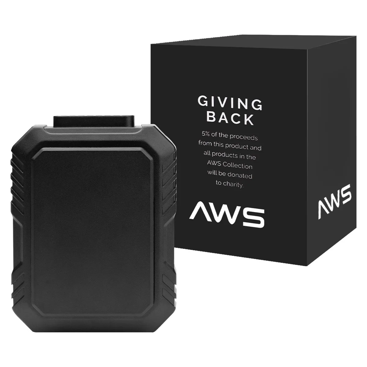 Aws Ul Listed 5,000 Mah Power Bank And Fan With Clip view 3