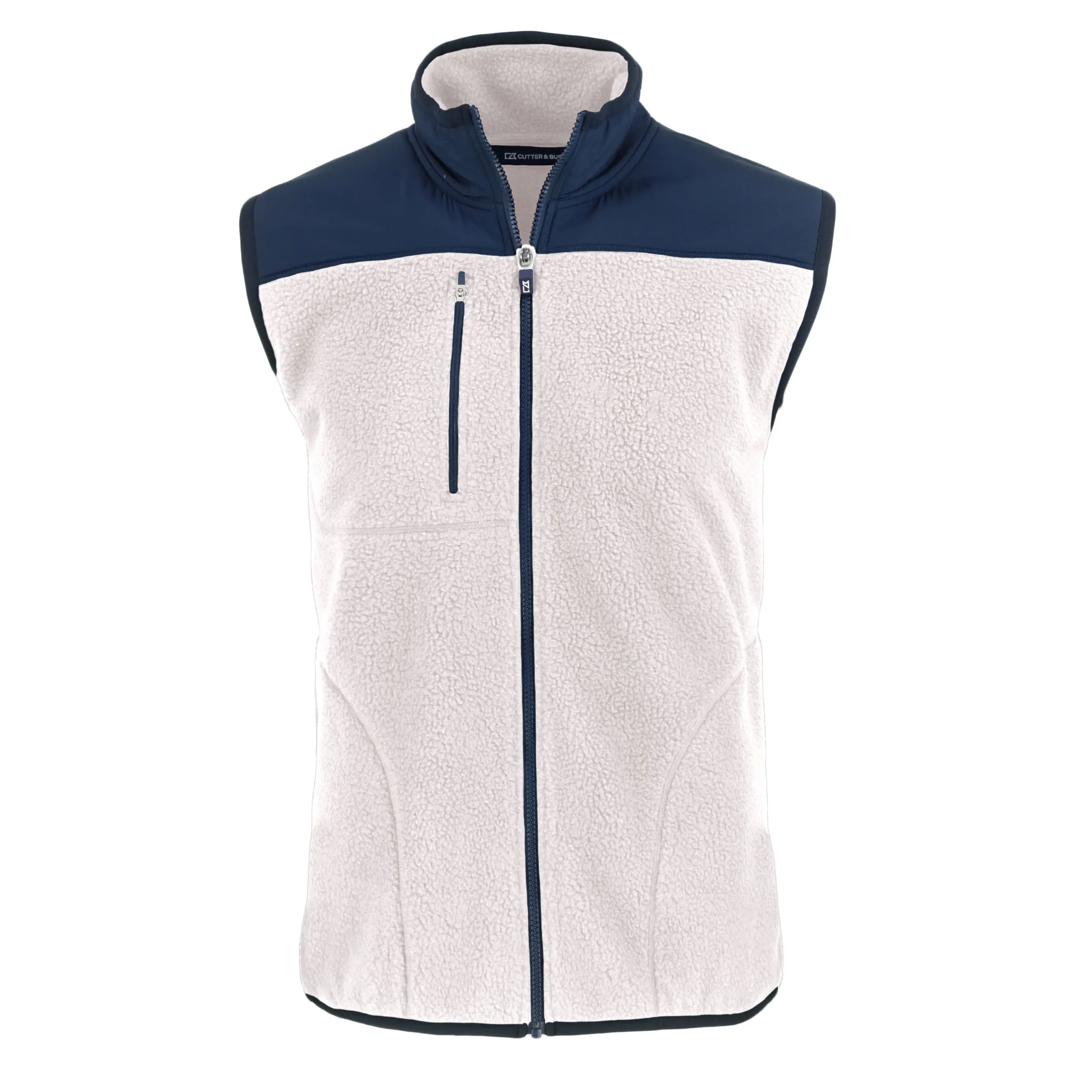 Cutter & Buck Cascade Eco Sherpa Fleece Mens Vest view 4