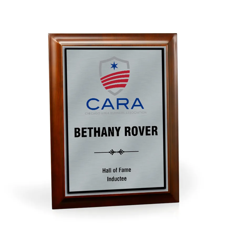 Jordan Plaque Silver - Large