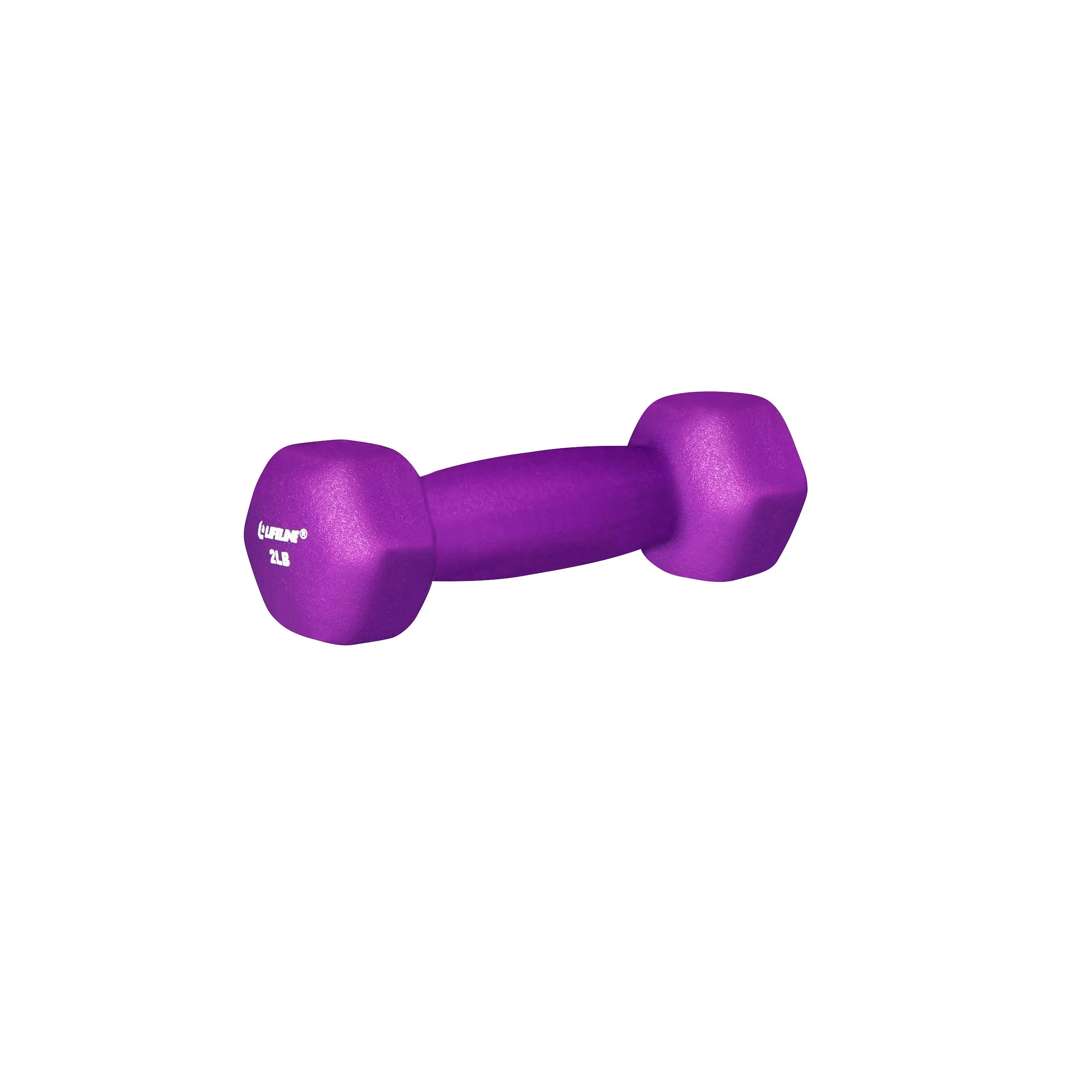 Lifeline Fitness - Hex Neoprene Dumbbell, 2 Lbs