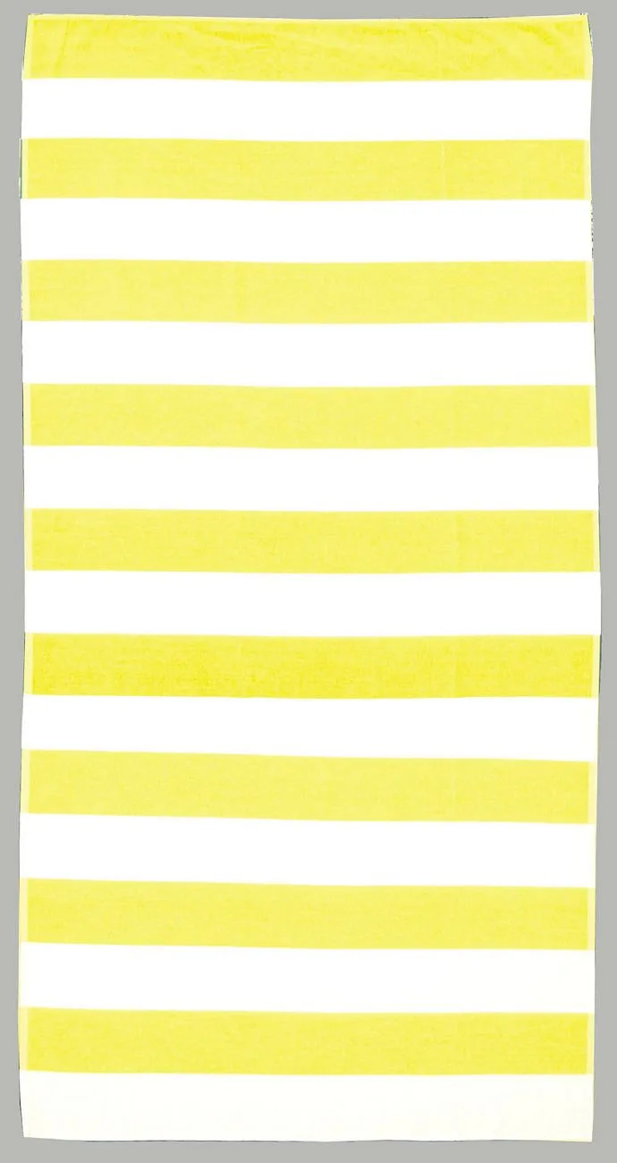 Turkish Signature™ Heavyweight Horizontal Cabana Stripe Beach Towel view 7