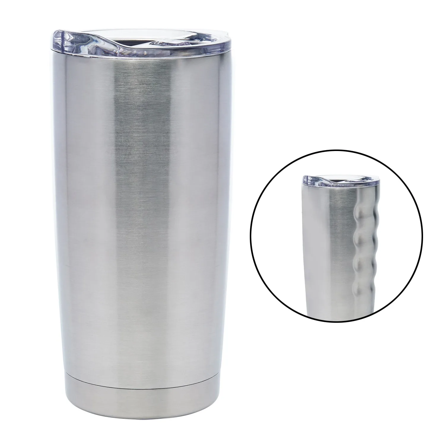Perfect Temp 20 oz. Grip Stainless Vacuum Tumbler view 7