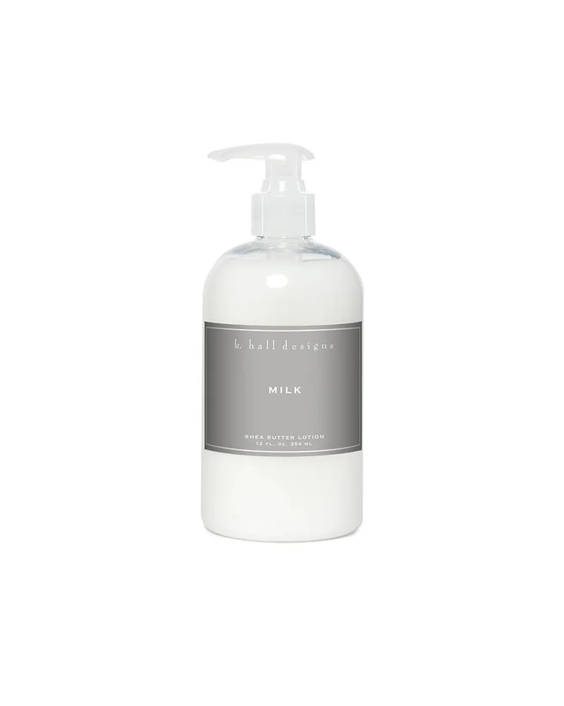 K.Hall Studio Designs Milk Shea Butter Lotion 12 Oz