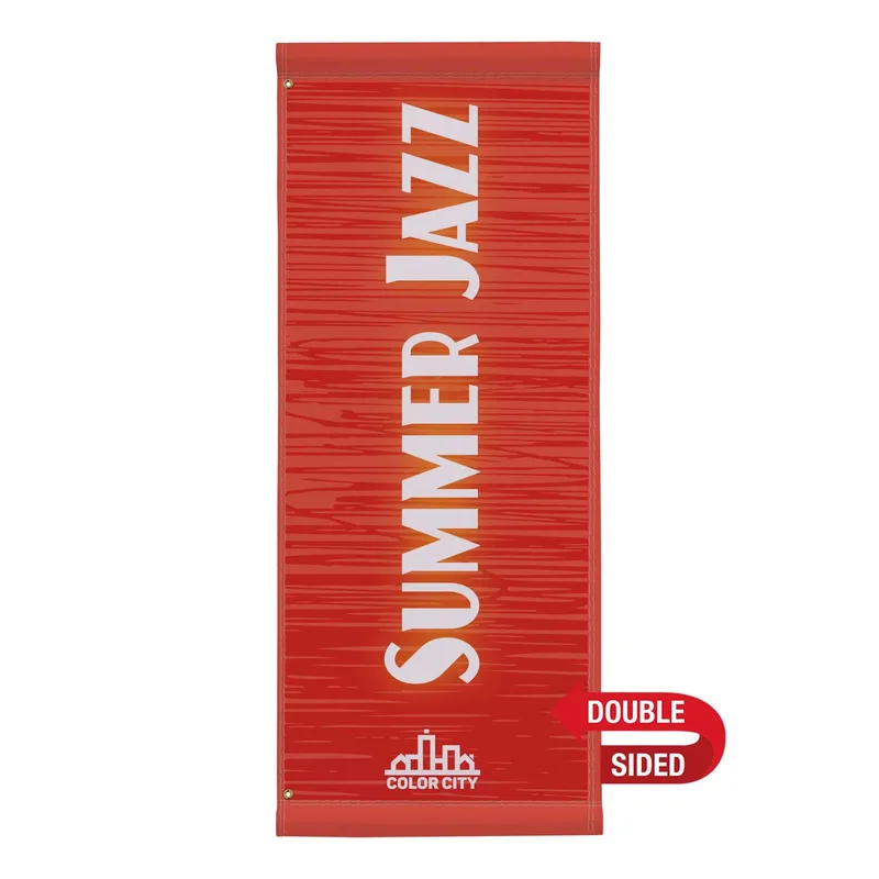 24" x 60" Fabric Boulevard Banner Double-Sided