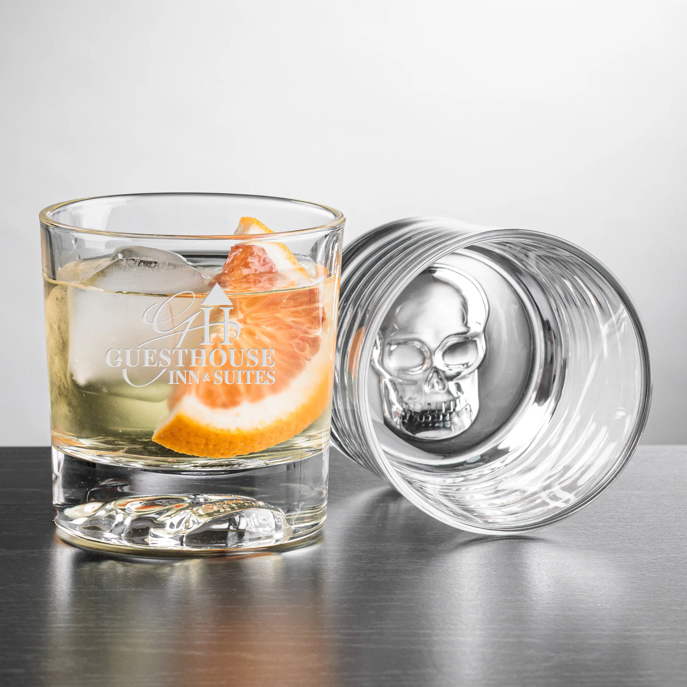 Delrina Skull On-The-Rocks - 10oz