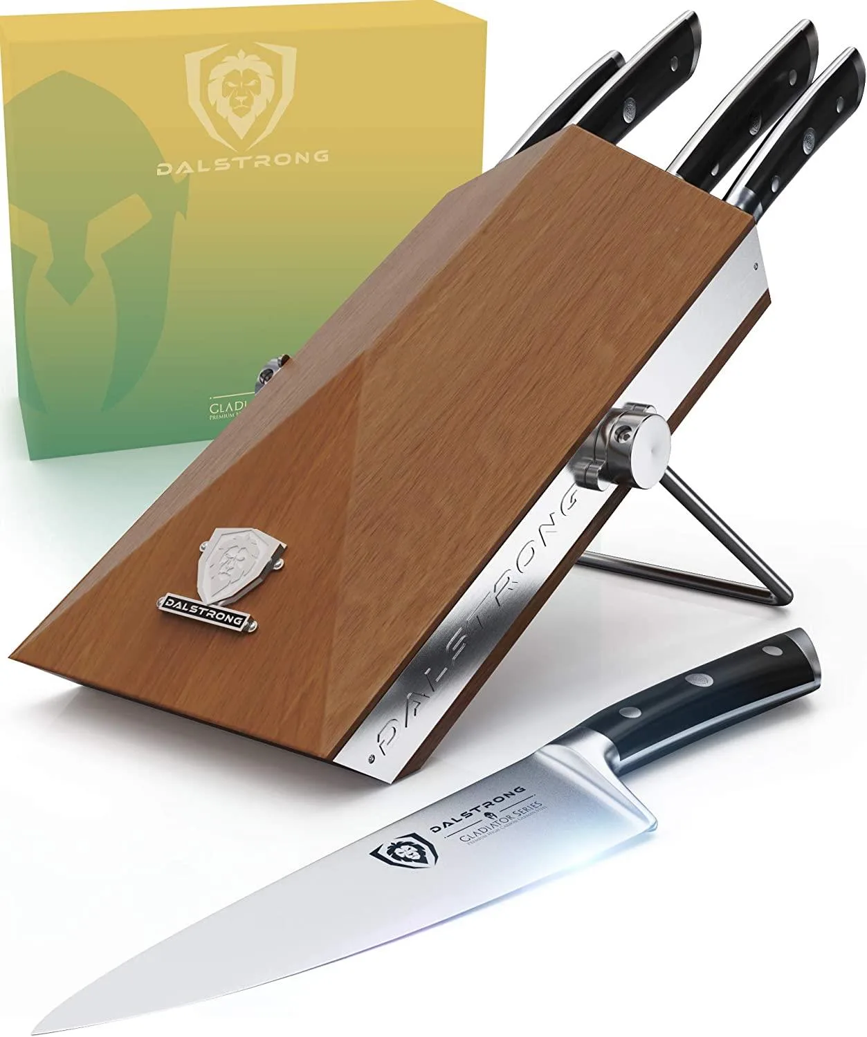 Dalstrong 5-Piece Knife Set With Modular Storage Block - German Steel - Nsf Certified