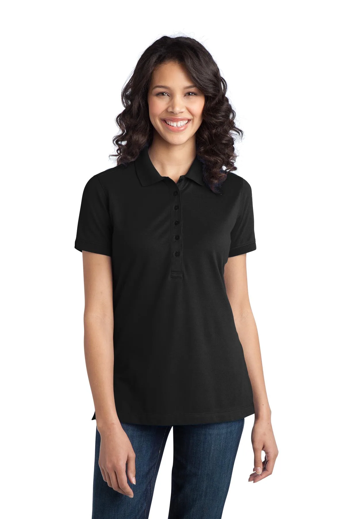 Port Authority® Women's Stretch Pique Polo.