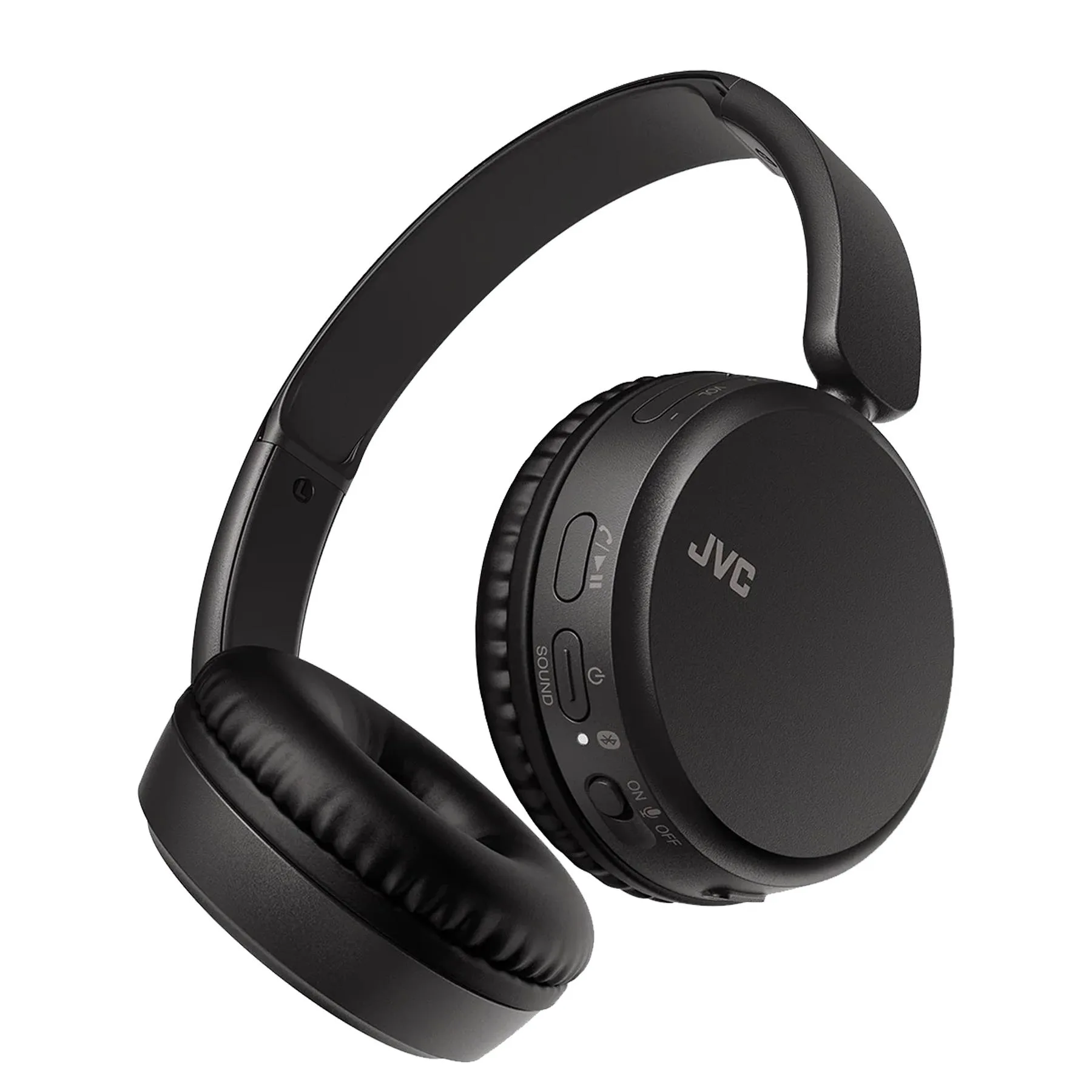 JVC On-Ear Wireless Headphones - Black