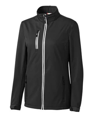 Clique Telemark Eco Stretch Softshell Full Zip Womens Jacket view 2
