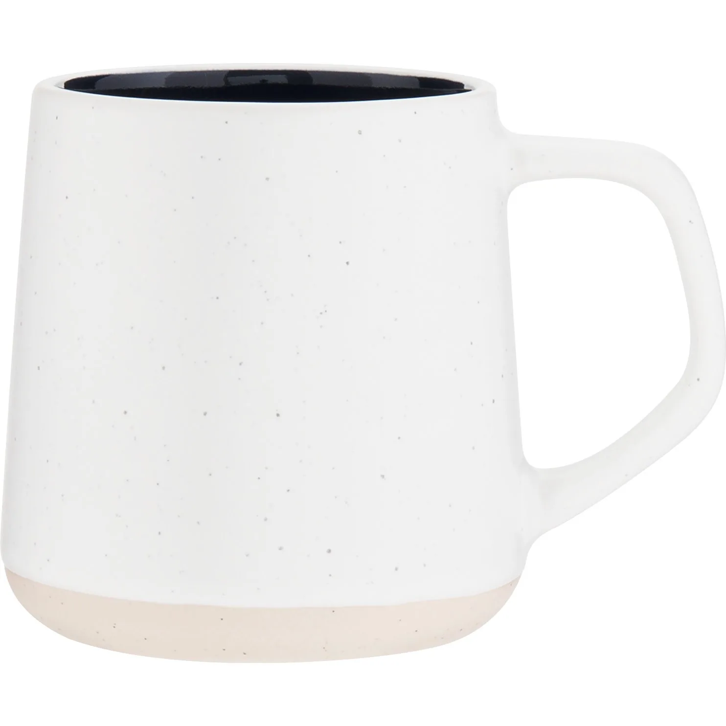 12 oz Woden Ceramic Mug (Navy) view 2