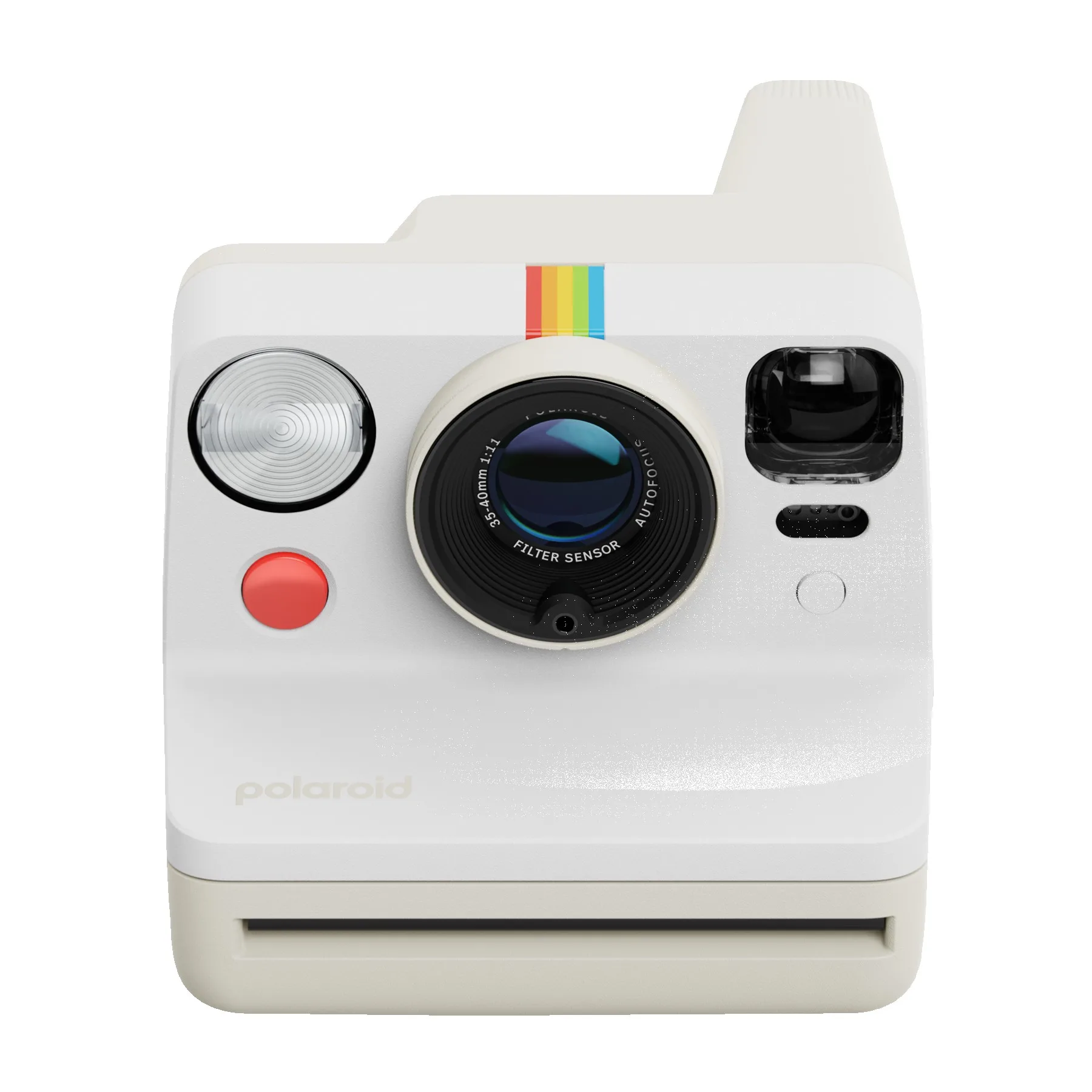 Polaroid Now Instant Camera Generation 3 - Pebble White