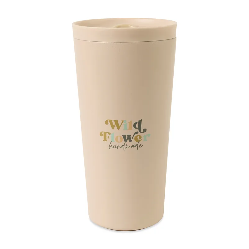 Aviana™ Rowan Recycled Tumbler - 17 Oz. - Light Peach