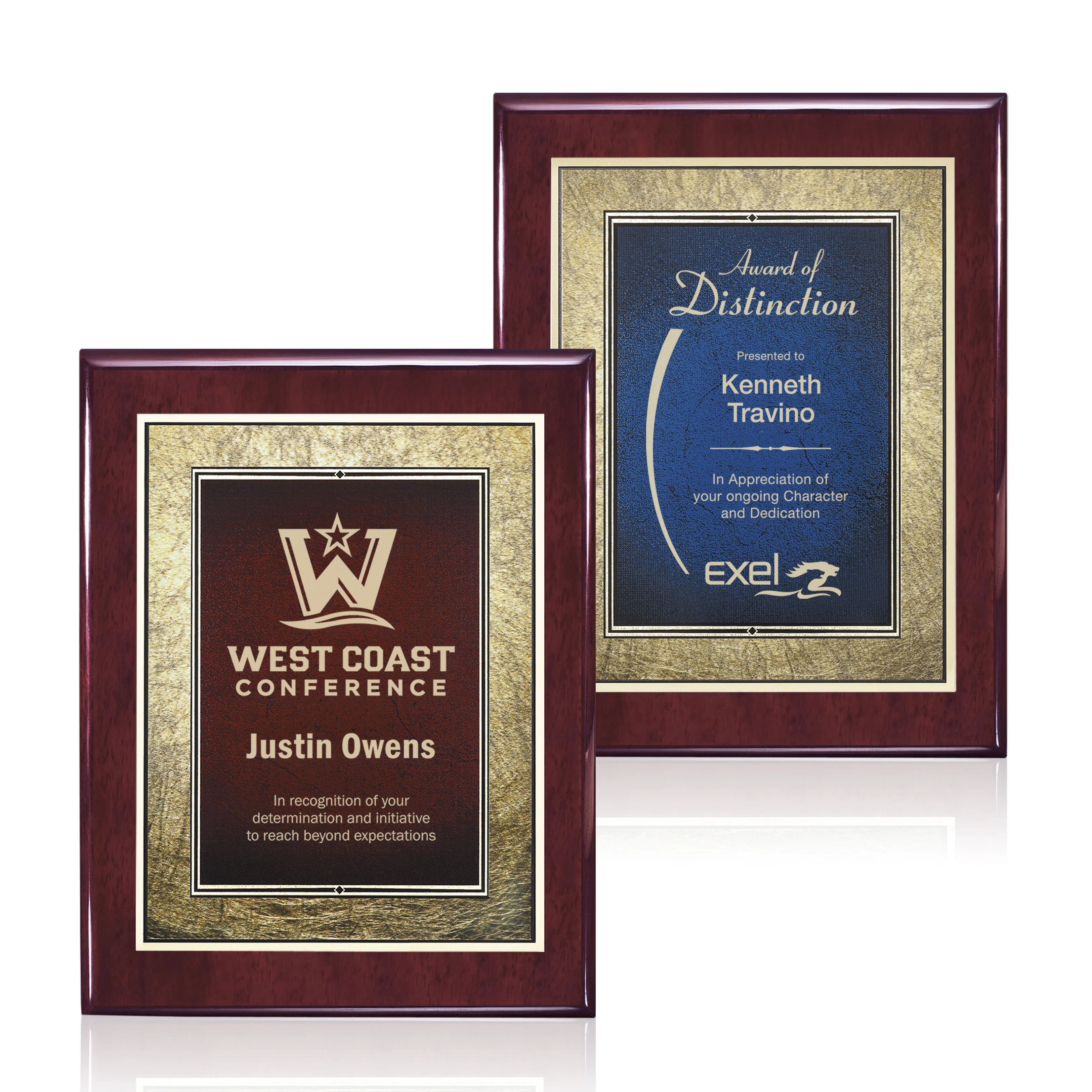 Oakleigh/Tamara Plaque - Rosewood Finish