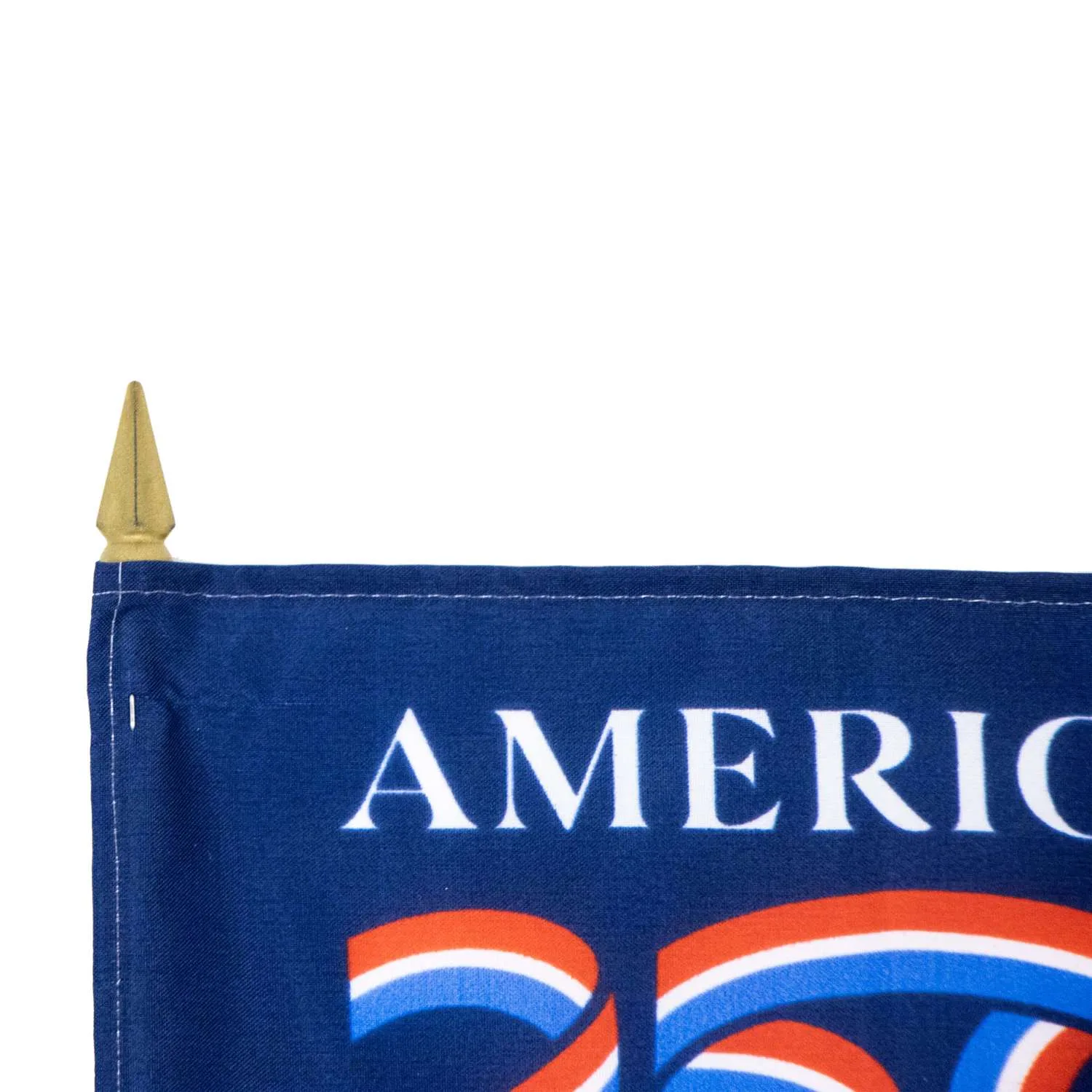 4" x 6" US 250th Anniversary Stick Flag view 2