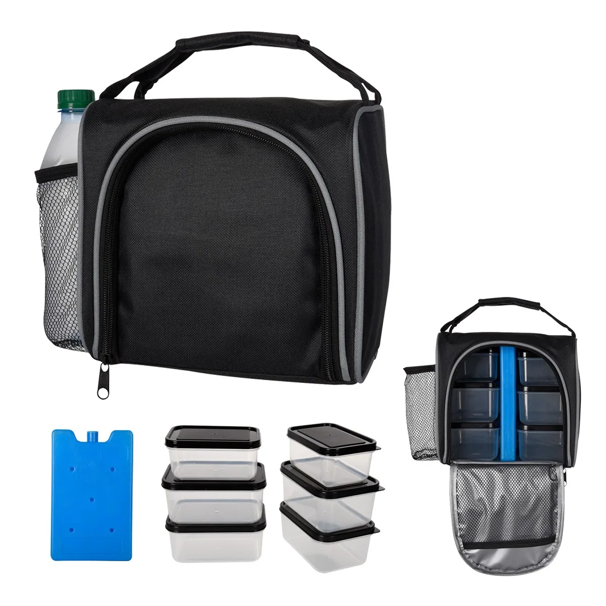 Prep & Chill Lunch Cooler With Container Set view 3