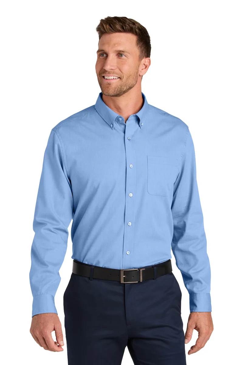 Port Authority® Long Sleeve Nailhead Easy Care Shirt