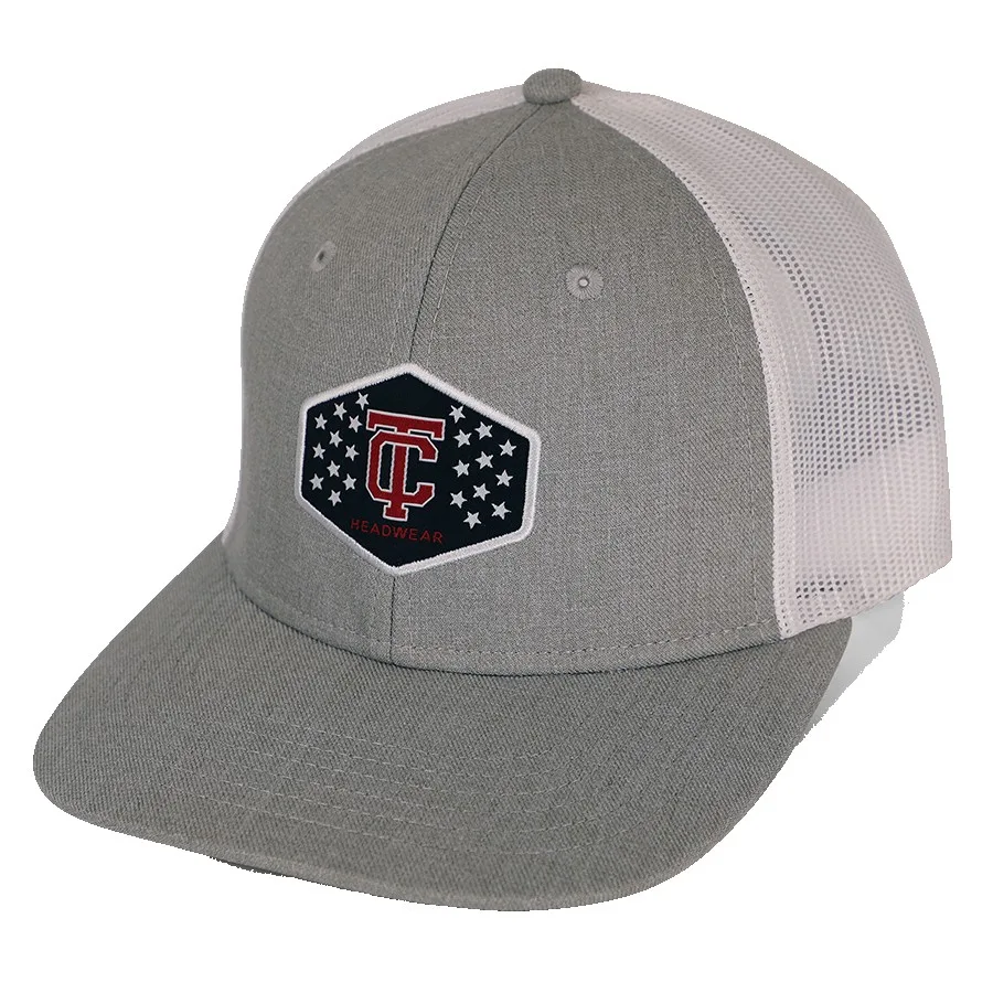 Heather Suiting Low-Profile Mesh Back Cap