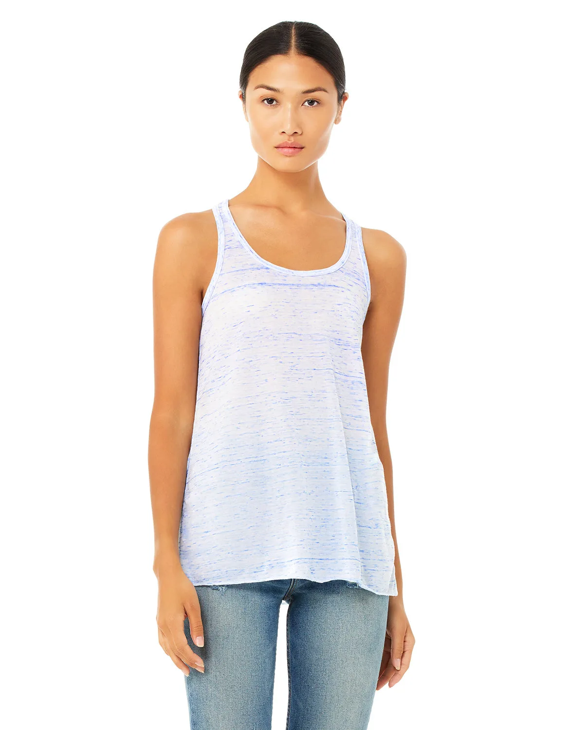 BELLA+CANVAS Ladies' Flowy Racerback Tank view 5