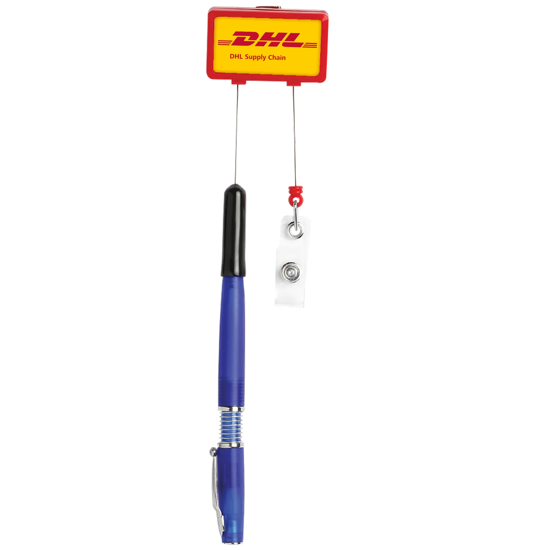 Jumbo Retractable Badge & Pen Reel view 6