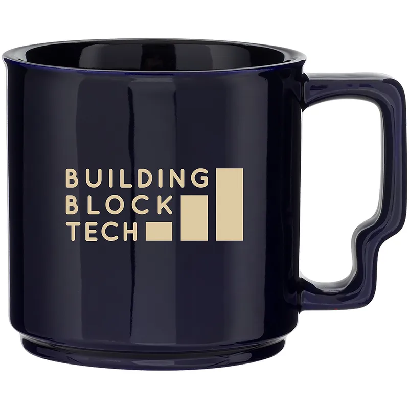 13 oz Quarry Ceramic Mug (Cobalt)