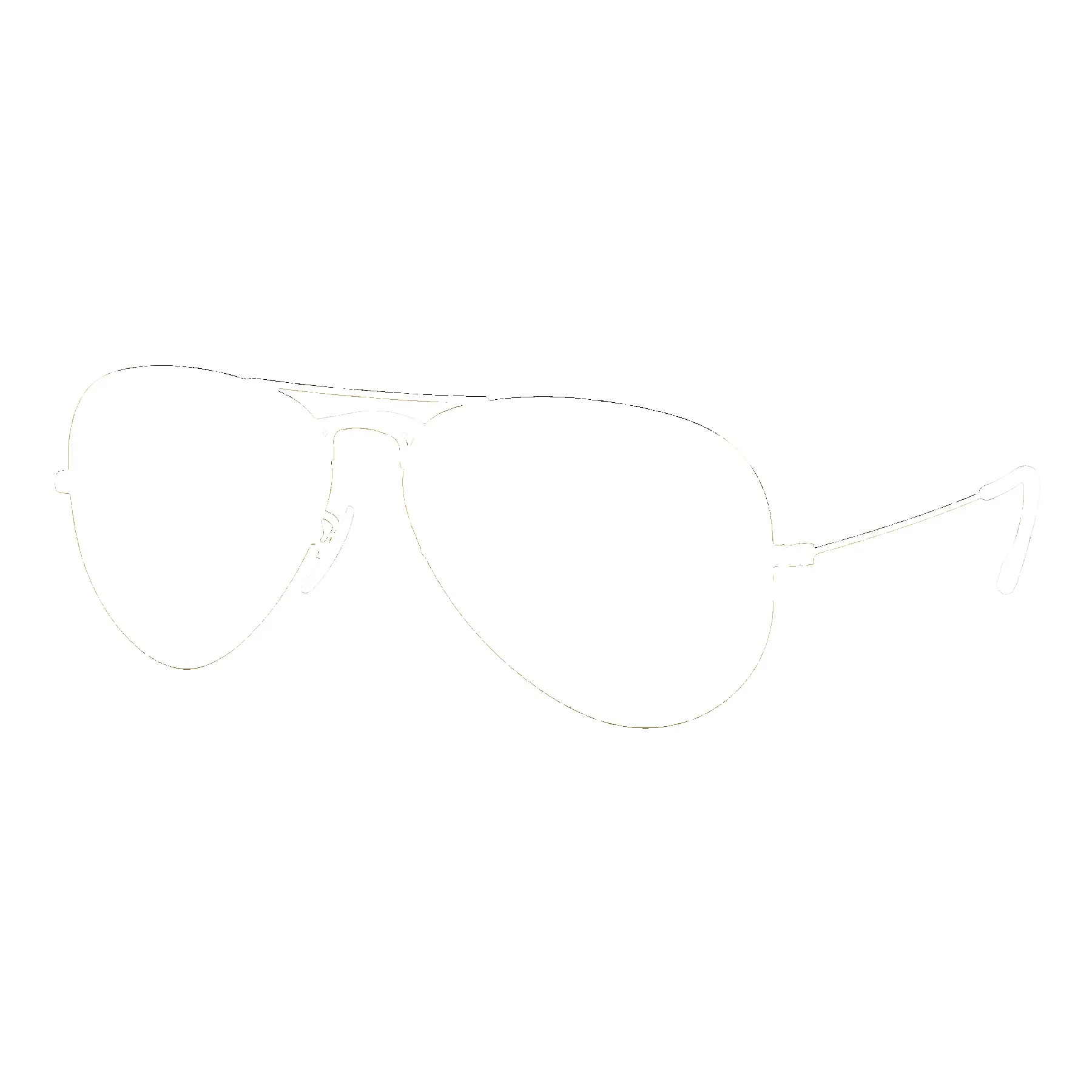 Ray-Ban RB3025 Polarized Original Aviator Sunglasses