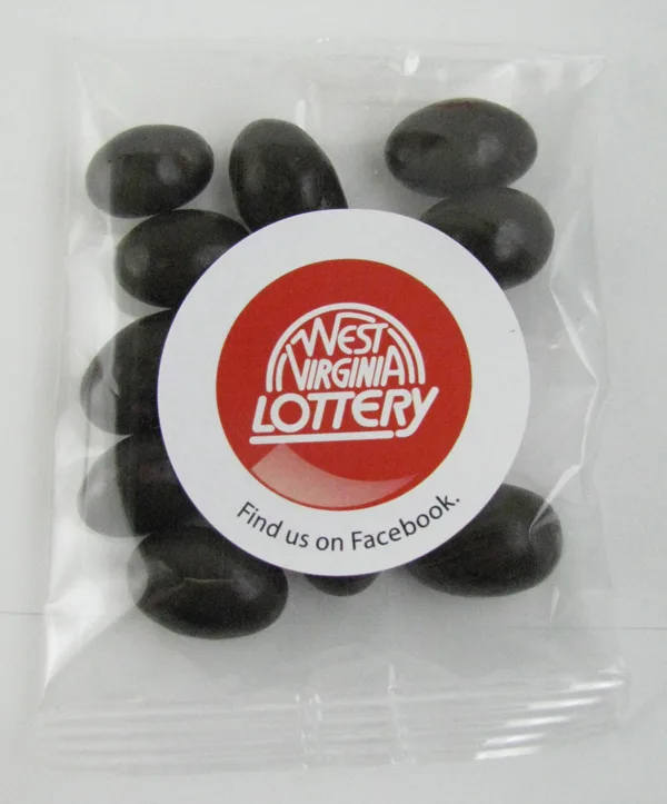 1 Oz. Goody Bag Dark Chocolate Almonds