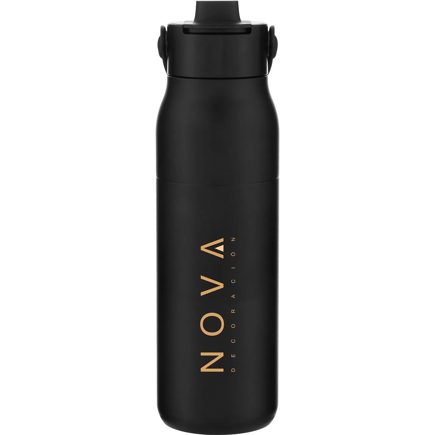 34 oz Larq Swig Top Water Bottle (Obsidian Black)